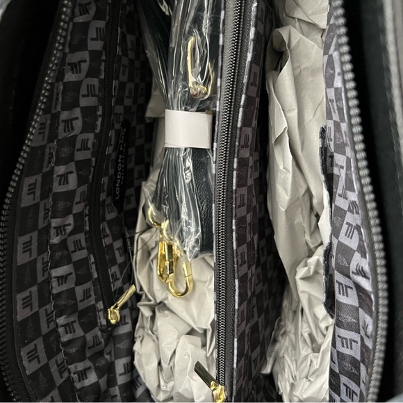 London Fog Marcelle Studded Satchel - Picture 5 of 12